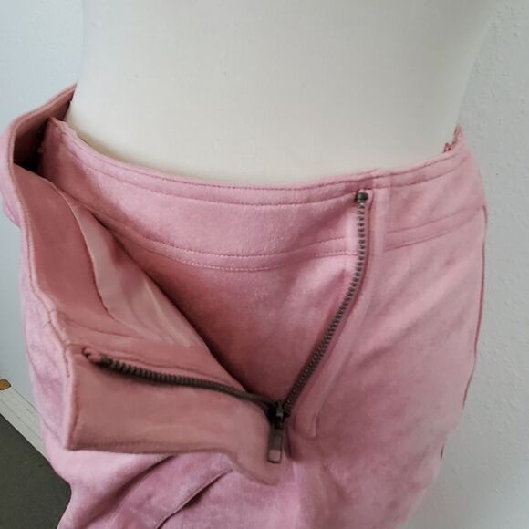 Seek the label Revolve faux suede wrap skirt - Picture 14 of 14